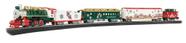 Conjunto de Trem Elétrico Bachmann Norman Rockwell Christmas HO