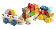 Conjunto de trem KIDS PREFERRED World of Eric Carle The Very Hungry Caterpillar Wooden 15 peças