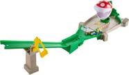 Conjunto de trilhas Hot Wheels Mario Kart Piranha Plant com Yoshi
