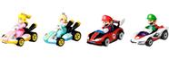 Conjunto de trilhas Hot Wheels Mario Kart Piranha Plant com Yoshi