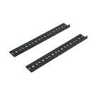 Conjunto de trilhos de rack Gator Rackworks Heavy Duty Steel 6U GRW-RACKRAIL-06U