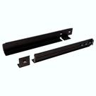 Conjunto de Trilhos Fixos Metálicos Intelbras TR 2U 770-1170, Para Racks de 19" Suporta até 60KG