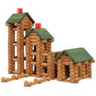 Conjunto de troncos de construção Wondertoys 328 unidades de troncos de madeira de 3 anos ou mais Conjunto de troncos de construção Wondertoys 328 unidades de troncos de madeira de 3 anos ou mais
