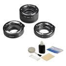 Conjunto de Tubos de Extensão Kenko DG (12, 20 e 36mm) para Câmeras Nikon