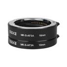 Conjunto de tubos de extensão Pomya para câmera Sony E Mount 10 mm 16 mm