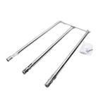 Conjunto de tubos de queimador Weber em aço inoxidável Spirit 700 Silver