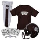 Conjunto de uniformes de futebol Franklin Sports NCAA Mississippi State