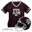 Conjunto de uniformes de futebol Franklin Sports Texas A&M Aggies Kids