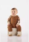 Conjunto de Ursinho com Jardineira e Body para Bebê Menino Up Baby Conjunto de Ursinho com Jardineira e Body para Bebê Menino Up Baby