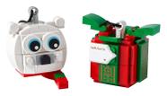 Conjunto de urso polar sazonal e pacote de presentes Toy LEGO Creator 40494