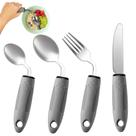 Conjunto de utensílios adaptáveis BaseSmall, 4 peças, ângulo de 42, cinza