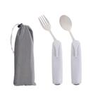 Conjunto de utensílios adaptáveis Pekokavo Angle Adjustable Silverware Conjunto de utensílios adaptáveis Pekokavo Angle Adjustable Silverware