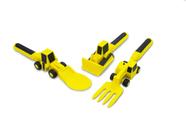Conjunto de Utensílios Constructive Eating para Crianças - Design Divertido e Seguro