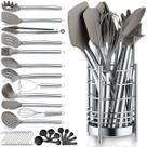 Conjunto de utensílios de cozinha Berglander 38 peças de silicone inoxidável