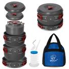 Conjunto de utensílios de cozinha Bulin Camping Lightweight para caminhadas em família