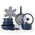 Conjunto de utensílios de cozinha Country Kitchen com alça removível Safe Denim