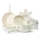 Conjunto de utensílios de cozinha Country Kitchen Deluxe maior com alça removível