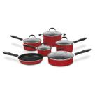 Conjunto de Utensílios de Cozinha Cuisinart Advantage Antiaderente - 11 Peças (Vermelho) Conjunto de Utensílios de Cozinha Cuisinart Advantage Antiaderente - 11 Peças (Vermelho)