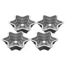 Conjunto de Utensílios de Cozinha Cuisinart Mini Star of David - 4 Peças em Aço Antiaderente