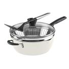 Conjunto de Utensílios de Cozinha Cuisinart Preferred Pan Crème de la Creme - 4 Peças