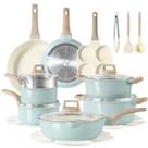 Conjunto de utensílios de cozinha de indução antiaderente de cerâmica CAROTE 21
