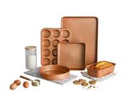 Conjunto de utensílios de cozinha em cerâmica antiaderente Gotham Steel, 5 peças