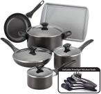 Conjunto de Utensílios de Cozinha Farberware 15 Peças - Antiaderente e Lavável na Lava-Louças