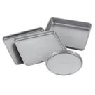 Conjunto de utensílios de cozinha Farberware Steel Torradeira Antiaderente de 4 peças