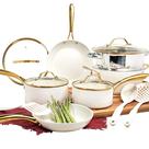 Conjunto de Utensílios de Cozinha Gotham Steel 15 Peças - Cerâmica Antiaderente