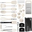 Conjunto de utensílios de cozinha Kaluns 35 PCS de nylon e aço inoxidável