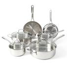 Conjunto de utensílios de cozinha Martha Stewart Castelle 10 peças de aço inoxidável