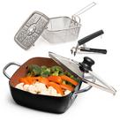 Conjunto de utensílios de cozinha Moss & Stone Copper, 5 peças com antiaderente
