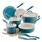Conjunto de utensílios de cozinha Rachael Ray Cucina Ceramic Nonstick 13 peças