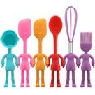 Conjunto de utensílios de cozinha Raiten em forma humana de 6 peças de silicone