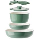 Conjunto de utensílios de cozinha Redchef Ceramic Non Stick com alça removível