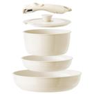 Conjunto de utensílios de cozinha Redchef Ceramic Non Stick de 5 peças com alça