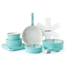 Conjunto de utensílios de cozinha SENSARTE Ceramic de 17 peças de indução antiaderente