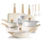 Conjunto de utensílios de cozinha SENSARTE Ceramic Nonstick Induction de 20 peças Conjunto de utensílios de cozinha SENSARTE Ceramic Nonstick Induction de 20 peças