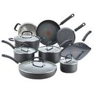 Conjunto de utensílios de cozinha T-Fal Ultimate, anodizado rígido, antiaderente, 14 peças
