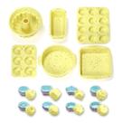 Conjunto de utensílios de cozinha YK GDYORKITCHEN, silicone, 46 peças, moldes para bolos