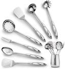Conjunto de Utensílios de Cozinha Zulay Kitchen 8 Peças - Aço Inoxidável Conjunto de Utensílios de Cozinha Zulay Kitchen 8 Peças - Aço Inoxidável