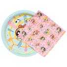 Conjunto de utensílios de festa Silver Buffalo The Powerpuff Girls, pacote com 32 Conjunto de utensílios de festa Silver Buffalo The Powerpuff Girls, pacote com 32