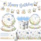 Conjunto de utensílios de mesa GREHUMOR Under the Sea Birthday 142 unidades