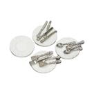 Conjunto De Utensílios De Mesa Miniatura Vintage Para Casa De Bonecas 16Pcs/20Pcs Mini Talheres Faca