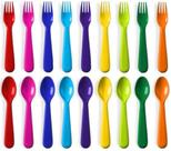Conjunto de utensílios para crianças Flatware PLASKIDY, 18% sem BPA