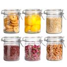Conjunto de vasilhas de vidro ComSaf Airtight 750 ml (25 onças) x 6 para cozinha