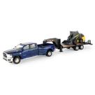 Conjunto de Veículos de Brinquedo ERTL RAM 3500 Dually & Skid Steer 1/32