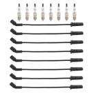 Conjunto de velas de ignição e fios AUTOKAY 41-110 para Chevy Avalanche