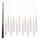 Conjunto de velas LED flutuantes Lamp CANDLE CHOICE, 12 peças, branco Conjunto de velas LED flutuantes Lamp CANDLE CHOICE, 12 peças, branco