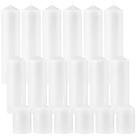 Conjunto de velas Pillar MTLEE de 18 (3 tamanhos) brancas sem perfume Conjunto de velas Pillar MTLEE de 18 (3 tamanhos) brancas sem perfume
